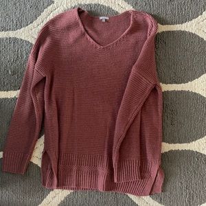 Maroon sweater